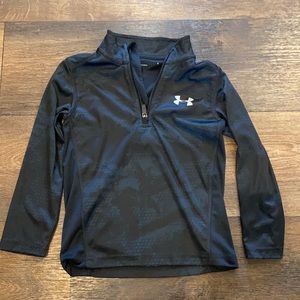 Boys Under Armour 1/4 zip 4